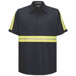 High Visibility Work Shirt - Short Sleeves